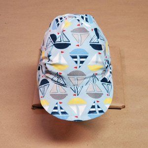 I Play Sun Protection Hat 0-6 Months Blue